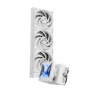 Thermalright Stream Vision 360 White CPU Liquid Cooler, 3.5in Magnetic Embedded Fan Lcd Screen, 640x480 Resolution,Freely Defined Display Screen,2400RPM Speed, Compatible with AM5,lga1851/1700/115x