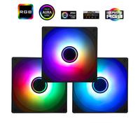 Thermalright TL-C12B-S V3 Black A-RGB 120mm PWM Triple Pack