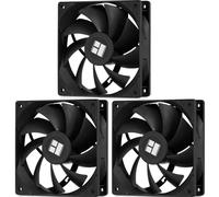 Thermalright TL-C12B V2 X3 120mm PC Cooling Case Fans, 4PIN PWM Control, 1500RPM, for Chassis/CPU Cooler
