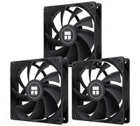 Thermalright TL-C12C CPU Fan 120mm Case Cooler, 4pin PWM Silent Computer Cooling with S-FDB Bearing Included, up to 1550RPM cooling fan（3 quantities）