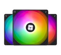 Thermalright TL-C12C-S X3 CPU Fan 120mm ARGB Case Cooler Fan, 4pin PWM Silent Computer Fan with S-FDB Bearing Included, up to 1550RPM Cooling Fan(3 Quantities)