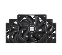 Thermalright TL-C12C X5 CPU Air Fan, 120mm Case Cooler, PWM Silent Computer Cooler with 1550RPM Speed Cooling Fan,5-Packs(120mm,Black)