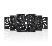 Thermalright TL-C12C X5 CPU Fan,Black Cooling, PC with 1550RPM Speed, 120mm Computer Case Cooler Fan,PWM Control for Case and Liquid Cooler & CPU Cooling