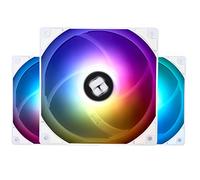 Thermalright TL-C12CW-S X3 CPU Fan 120mm White ARGB Case Cooler Fan, 4pin PWM Silent Computer Fan With S-FDB Bearing Included, up to 1550RPM cooling fan（3 quantities）