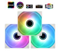 Thermalright TL-C12W-S V3 White A-RGB 120mm PWM Triple Pack