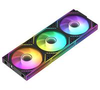 Thermalright TL-M12Q-S X3 120mm ARGB PWM Case Fans Black, 3-Pack