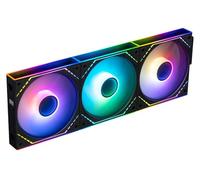 Thermalright TL-M12Q-S X3 120mm PC Case Fans, 2000RPM High Airflow, ARGB Daisy-Chain, Infinity-Mirror Lighting, 3-Pack