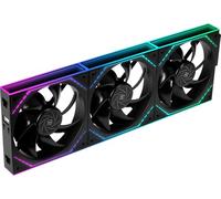 Thermalright TL-M12Q X3 120mm PC Case Cooling Fans, Daisy-Chain | 2000RPM | ARGB |with Infinity Mirrors on Both Sides(Black)