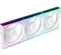 Thermalright TL-M12Q X3 120mm PC Cooling Case Fans, Daisy-Chain | 2000RPM | ARGB |with Infinity Mirrors on Both Sides(Black) (TLM12QWX3)