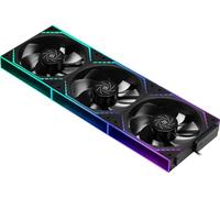 Thermalright TL-M12QR X3 120mm PC Reverse Blade Case Fans, Daisy-Chain | 1500RPM | ARGB | Dual Infinity Mirrors Lighting for Gaming Build(3-Pack)