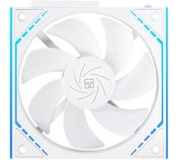 Thermalright TL-M12QRW 120mm PC Reverse Blade Case Fans, Daisy-Chain | 1500RPM | ARGB | Dual Infinity Mirrors Lighting for Gaming Build(Single Pack)