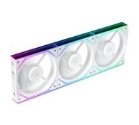 Thermalright TL-M12QRW X3 120mm ARGB Reverse Case Fans, Daisy-Chain | 1500RPM | Quiet Computer Fan with Infinity Mirrors on Both Sides(White)