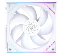 Thermalright TL-M12QW CPU Fan 120mm Case Cooler, PWM Connector Silent Computer Cooling with S-FDB Bearing,PC Fan with ARGB Mirror Light Effect,Low Noise,White (TL-M12QW)