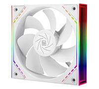 Thermalright TL-M12RW CPU Fan 120mm Case Cooler Fan ARGB, 4pin PWM Connector Silent Computer Fan with S-FDB Bearing,Desktop Cooling Fan has Both Sides ARGB Mirror Light Effect, Inverted Fan(TL-M12RW)