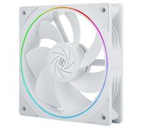 Thermalright TL-S12RW CPU Fan, 120mm White Computer Cooler Fine Aperture ARGB Halo PC PWM Fan,Reverse Airflow Design Chassis Cooling, 1500RPM Speed