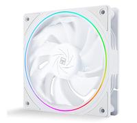 Thermalright TL-S12W CPU Fan, 120mm Case Cooler, 4pin PWM Connector Silent Computer Fan with S-FDB Bearing Included,up to 1500RPM Speed,White, Fine Aperture ARGB