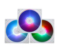 Thermalright TL-S12W-S X3 White A-RGB 120mm PWM Triple Pack