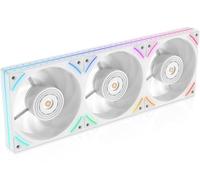 Thermalright TL-UB36RW 360mm Single-Frame PC Cooling Reverse Case Fans - PWM 2150 RPM Speed | ARGB Lighting | High Airflow | Single Modular Cable, for Chassis ＆ Liquid Cooler (White)