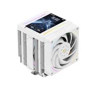 Thermalright TR Peerless Assassin 120 Vision Max ARGB White CPU Air Cooler, Dual Tower Cooler 2150 rpm, 5 Inch IPS Display (480 x 854 Resolution), PC Cooler for Intel LGA1851/1700/115x and AMD AM4/AM5