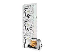 Thermalright TR Wonder Vision 360 UB ARGB White CPU Water Cooler, 6.67 Inch Magnetic Curved Screen with 2400 x 1080 Resolution, AMOLED Screen, Liquid CPU Cooler for AM4/AM5, LGA1700/1851