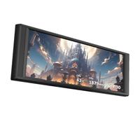 Thermalright Trofeo Vision LCD Black 6,86 Zoll IPS LCD Bildschirm für Aio Kühler/Gehäuse, Auflösung 1280x480, magnetischer beweglicher Bildschirm,mit flexiblen Platzierungsoptionen für