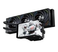 Thermalright Wonder Vision 360 Turbo ARGB Black CPU Liquid Cooler,for AM5/Intel LGA1851/1700,6.67’’ 3D Curved Screen with 2400x1080 Resolutions,Magnetic Panel Screen,360MM Aio