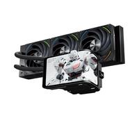 Thermalright Wonder Vision 360 TURBO ARGB Black CPU Liquid Cooler,for AM5/Intel LGA1851/1700,6.67’’ 3D Curved Screen with 2400x1080 Resolutions,Magnetic Panel Screen,360MM Aio