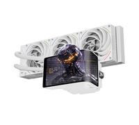 Thermalright Wonder Vision 360 TURBO ARGB White CPU Liquid Cooler,for AM5/Intel LGA1851/1700,6.67’’ 3D Curved Screen with 2400x1080 Resolutions,Magnetic Panel Screen,360MM Aio