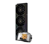 Thermalright Wonder Vision 360 UB ARGB Black AIO CPU Liquid Cooler,for AM5/Intel LGA1851/1700,6.67-inch 3D Curved Screen with 2400x1080 Resolutions,Magnetic Panel Screen,3D/2D Video Support