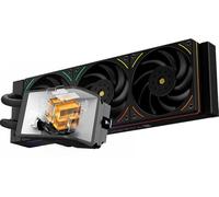 Thermalright Wonder Vision 360 UB ARGB Black CPU AIO Liquid Cooler - Rotatable 6.67'' Curved Screen 3D Effect, 2K Resolution, 2150RPM TL-UB36 Fans, for AM4/AM5 & Intel 1700/1851