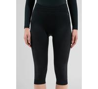 Odlo Women Functional underwear 3/4 pants PERFORMANCE WARM ECO, black - new odlo graphite grey, XL