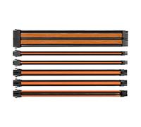 Thermaltake AC-036-CN1NAN-A1 TtMod Sleeved Cable Kit - Black/Orange