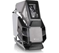 Thermaltake AH T600, Open-Frame Mid Tower Gaming Case with Tempered Glass Windows support up to E-ATX USB3.1 Type-C - Black