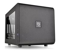 Thermaltake Boitier Micro ATX compatible Core V21 avec fenêtre (Noir) Black