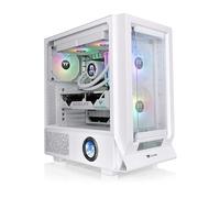 Thermaltake Ceres 350 MX Snow Mid Tower Tempered Glass PC Gaming Case