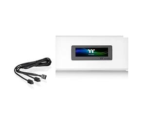 Thermaltake Ceres Series Snow LCD Panel Kit, 3.9" LCD Display, Supported by TT RGB Plus 2.0 Software, Presents Real time Information, Easy customization, AC-064-OO6NAN-A1