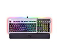 Thermaltake Clavier Gamer mécanique (Cherry MX Silver) Argent K5 RGB (Argent)