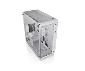 Thermaltake Core P6 TG Snow | Mid-Tower ATX Case | 3 x Hardened 4 mm Glass Side Panel | Wall Mount | White