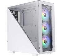 Thermaltake Divider 300 TG Snow | Midi-ATX-PC-Gehäuse | 3 x gehärtetes 3mm Glasseitenteil | weiß, CA-1S2-00M6WN-00