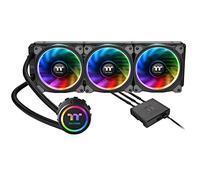 Thermaltake Floe 360mm, 16.8 Million Color Software Enabled (TT RGB Plus/Alexa/Razer Chroma), AMD (AM5/AM4)/Intel (LGA 2066/1200), AIO CPU Liquid Cooler CL-W158-PL12SW-A Black
