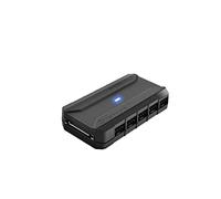 Thermaltake FP -10 Commander Port Hub for PWM Fans, 10 Ports, SATA Power Input, 2 Years Warranty - Black