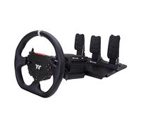 Thermaltake G15 Direct Drive Racing Wheel with Pedals Bundle; 15Nm Direct Drive Base; Hall Effect Pedals; 13-inch Wheel; Quick Release; Emergency Stop; Compatible with Sim Cockpit; GRB-G15-DGT3BB-01