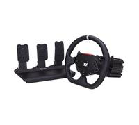Thermaltake G15 Direct Drive Racing Wheel with Pedals Bundle; 15Nm Direct Drive Base; Hall Effect Pedals; 13-inch Wheel; Quick Release; Emergency Stop; Compatible with Sim Cockpit; GRB-G15-DGT3BB-01