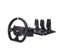 Thermaltake G6 Direct Drive Racing Wheel and Pedals Bundle; for PC; 6Nm Direct Drive; Compatible with Simulator Cockpit or Desk; Microfiber Leather Wheel; Hall Effect Pedals; Black; GRB-G6D-DGT3BB-01
