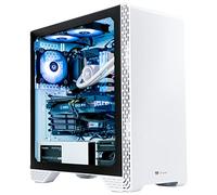 Thermaltake Glacier 360 Liquid-Cooled PC (AMD Ryzen 5 5600X, RTX 3060, 16GB 3600Mhz DDR4 ToughRAM RGB Memory, 1TB NVMe M.2, WiFi, Win 10 Home) Gaming Desktop Computer S3WT-B550-G36-LCS,White