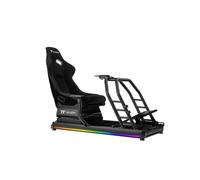 Thermaltake GR500 Black Racing Simulator Cockpit - Black, Adjustable Full-Frame Driving Rig for PC & Console Racing - GSC-R50-CPASBB-01