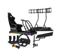 Thermaltake GR500 Simulator Bundle - Cockpit, Keyboard Tray, Monitor Stand, Sim Floor, Direct Drive Wheel with Pedals and Dampener Kit