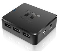 Thermaltake H200 Plus Internal USB Hub, 3-Port USB 2.0 Header Outputs, 3 External Type-A USB Ports, PS-ACC-IU2H00R-2