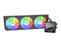 Thermaltake LB360 Ultra ARGB | 360 mm AIO Water Cooling | 2.1 Inch LCD Display | ARGB Lighting | Single Frame Fan | Rotating Pump Head | Intel/AMD Support