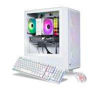 Thermaltake LCGS Quartz R66 Gaming Desktop (AMD Ryzen™ 5 5600, ToughRam DDR4 3600Mhz 16GB RGB Memory, AMD Radeon™ RX 6600, 1TB NVMe M.2, WiFi, Windows 11) S2QT-B550-R66-LCS